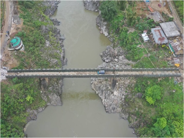 BRO builds bridge in Arunachal Pradesh